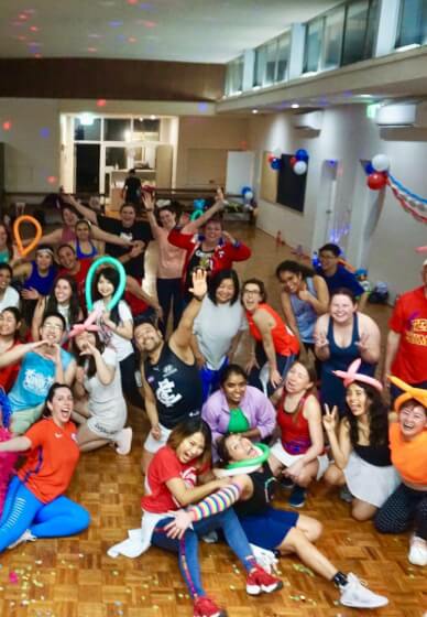Zumba Class with Val and K at Marrickville Public School