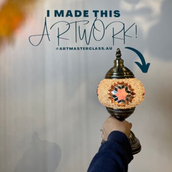 Take home your glowing masterpiece