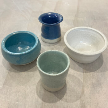 We finish the pottery for you