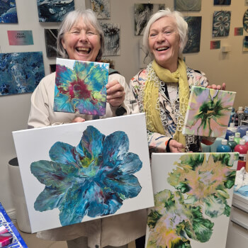 Take home your finished artwork