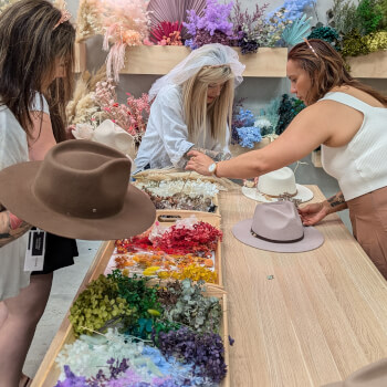 Arrange your hat