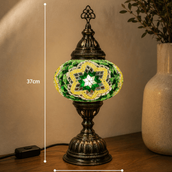 Medium Table Lamp (15cm Glasshade)