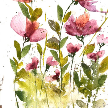 1-Loose floral 