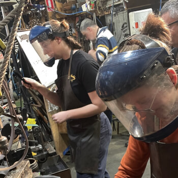 a lesson on the grinder for the rough grind 