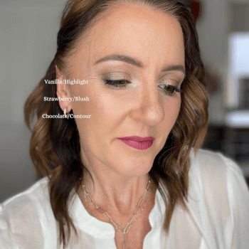 Makeup placement
