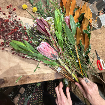Arrange your blooms 