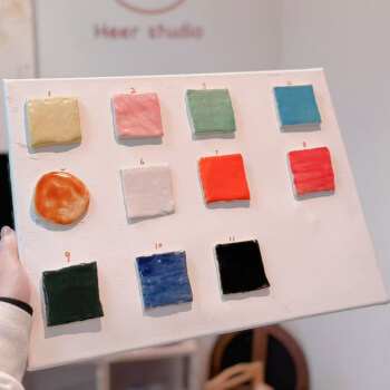 One Glaze Color Selection