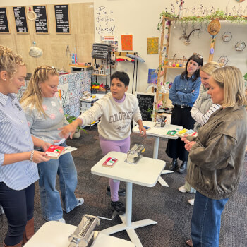 Arrive and settle in