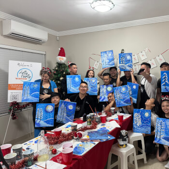Most Fun Paint and Sip in Sydney