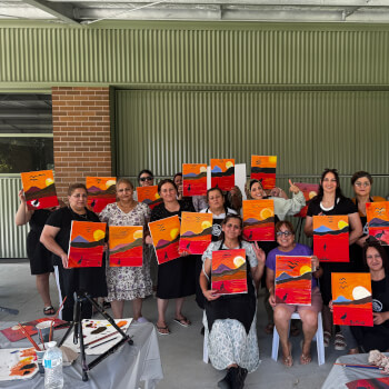 Fun Xmas Paint and Sip events