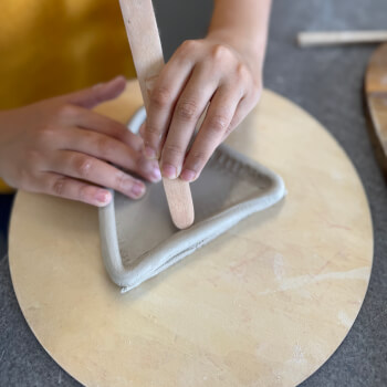 build up the edges 