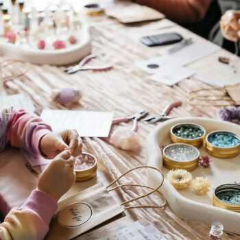 Crystal Bracelet Making