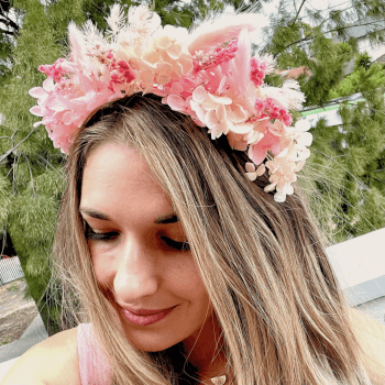 Crown yourself with blooms