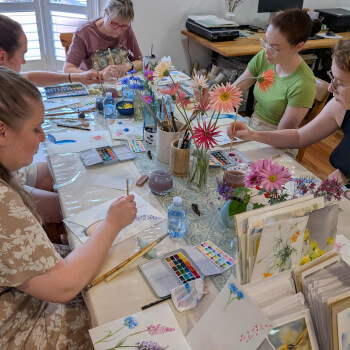 Get inspired by fresh flowers