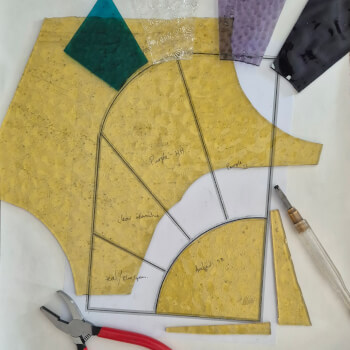cutting glass