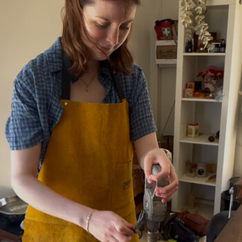 Using a hand drill 