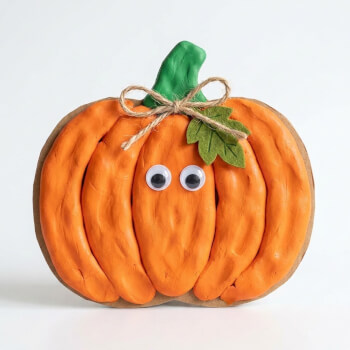 3D Squishy Clay Pumpkins