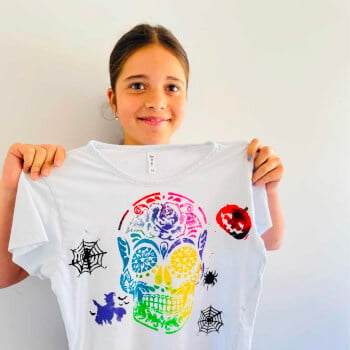 Halloween Spooky Tshirt Workshop with PLAYCARNIVAL