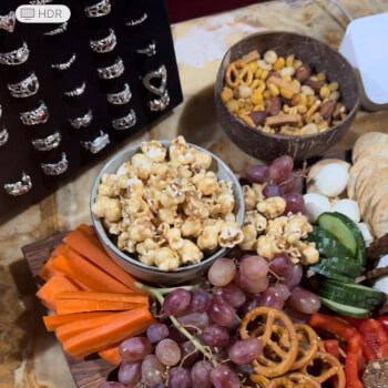 Enjoy Grazing & Refreshments