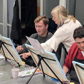 Step by step your artwork comes to life