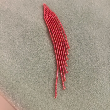 Fringe beading