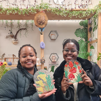 Admire your creation and see it light up