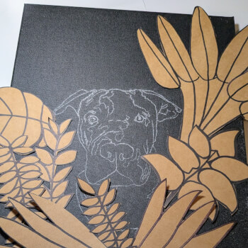 Set up and draw your jungle scene