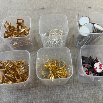 Choose TWO small accessories