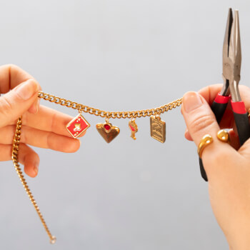 Attach your charms