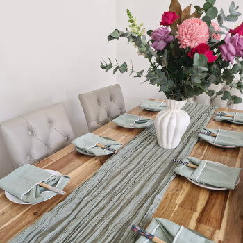 Enjoy an intimate lunch or dinner