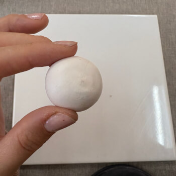  Rub vigorously for 5 minutes