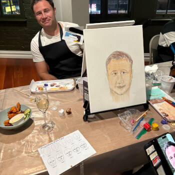 Smile as your artwork comes to life