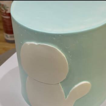 Working with buttercream 