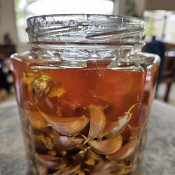 Honey Fermented Garlic