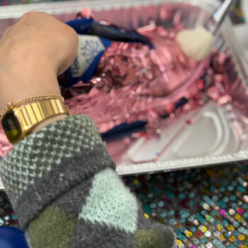 The fun bit! Adding sparkle!