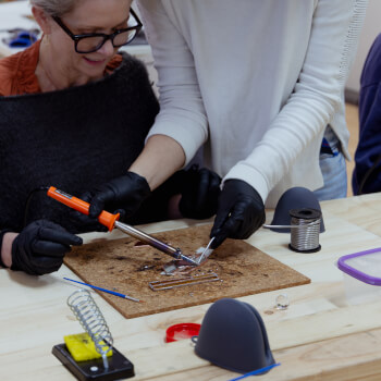 Flux & Solder the Pieces Together