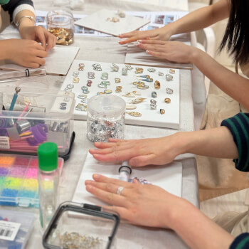 Polymer clay jewelry making