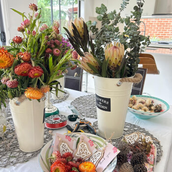 Each dried flower, carefully collected and set in place