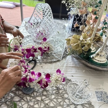 Get hands on with your tiara