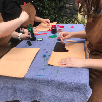 Dyeing your Leather