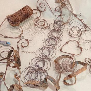 Select your wire embellishments to decorate