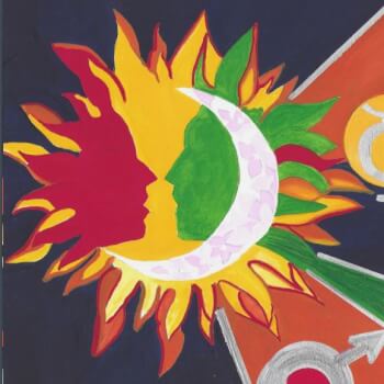 continue Painting connecting to the core of your energies