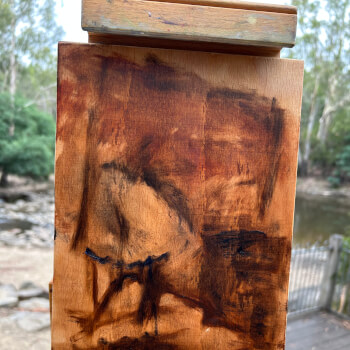 Paint in the base layer