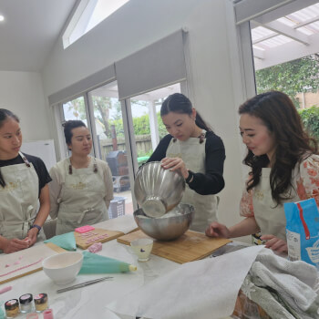 Step 1: Preparing the macarons