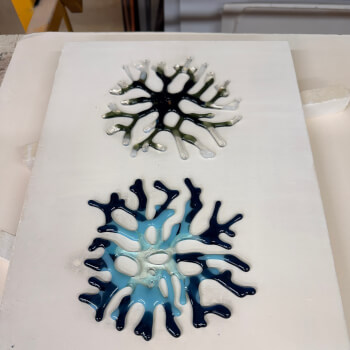 You're creations will be fused in the kiln