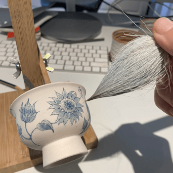 Practice Chinese painting techniques
