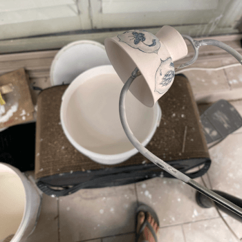 Your work will be glazed