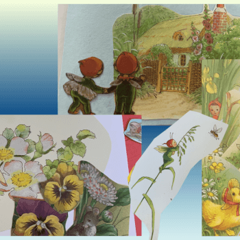 Arrange, trim, and collage your piece of art