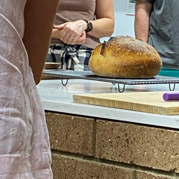 Bake your loaf and leve to cool a little