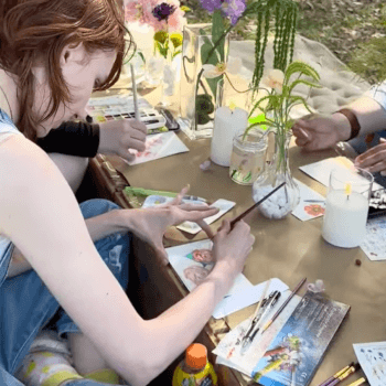 Learn watercolour techniques